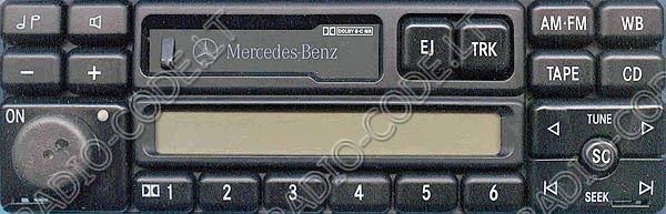 Code for mercedes radio