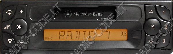 Mercedes sprinter radio code